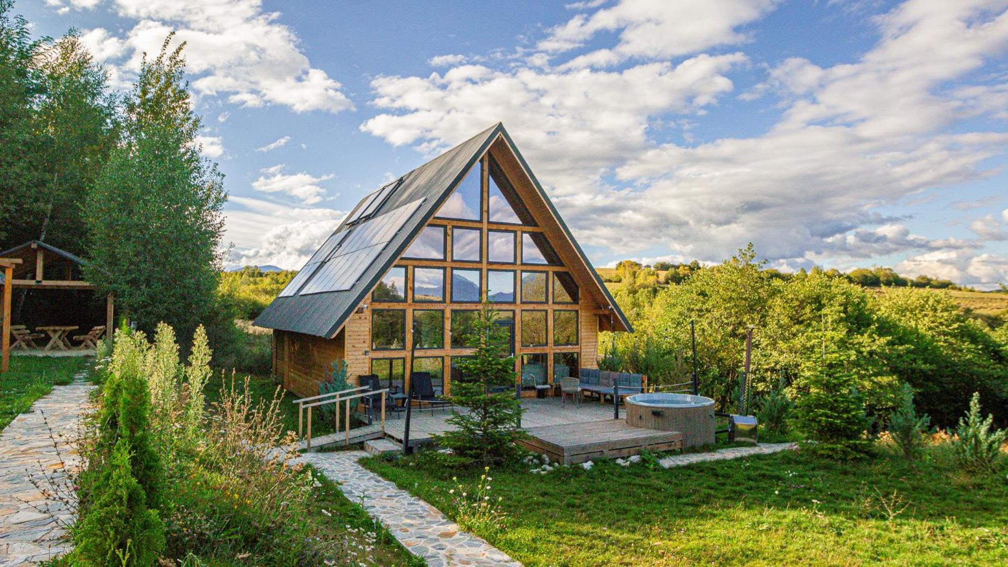 Cabana Timbernest Bran  Exterior photo